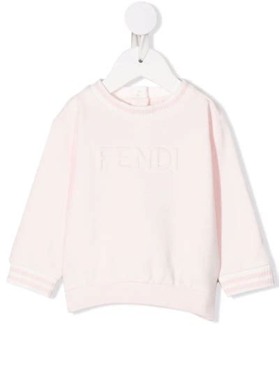 fendi baby crew neck|fendi baby clothes.